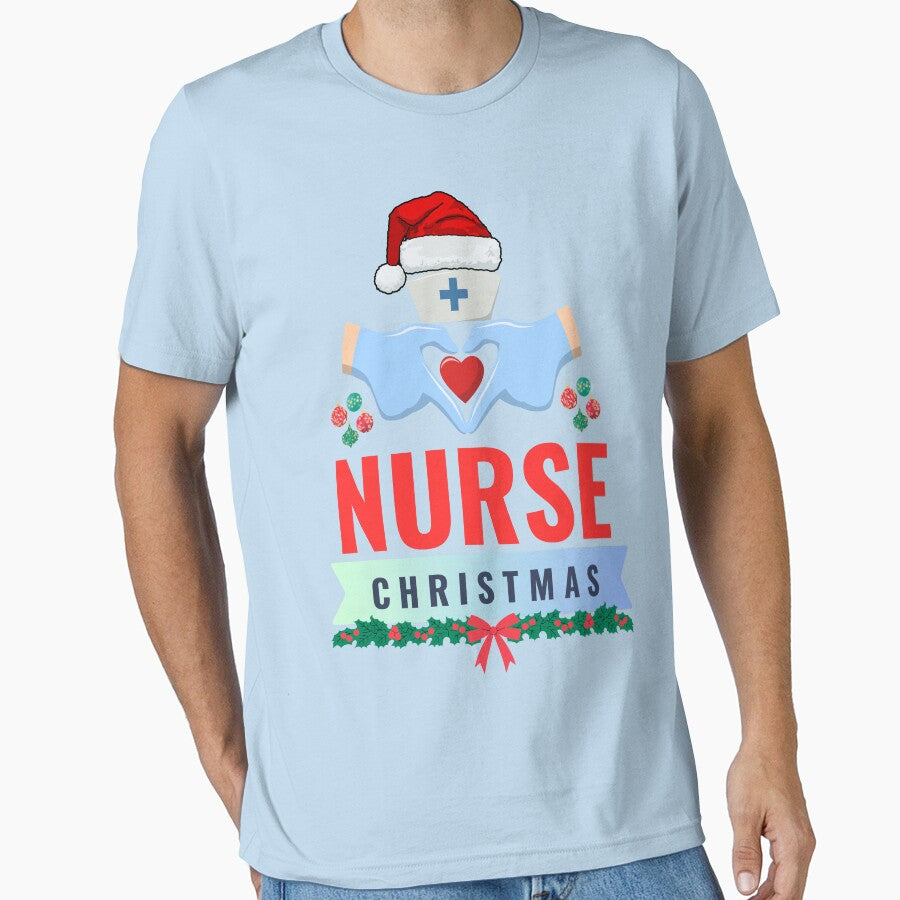 Nurse Squad Christmas Funny Holiday Nurse by marvancatquotes