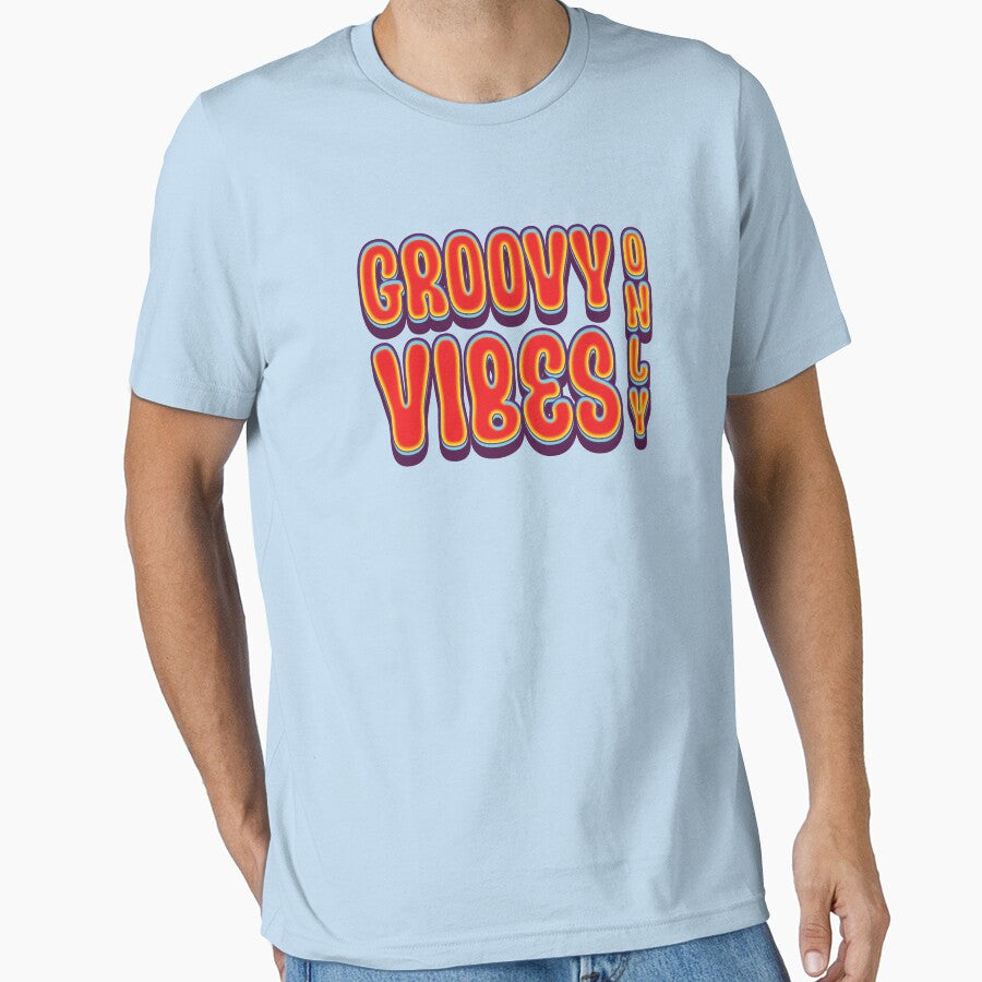 Groovy Vibes Only - Retro by Whimsical  Thinker