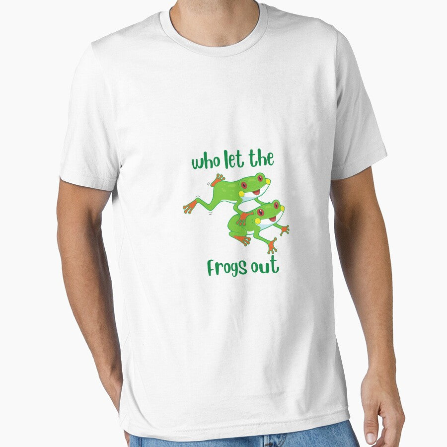 Who Let The Frogs Out by LuckyCatStore