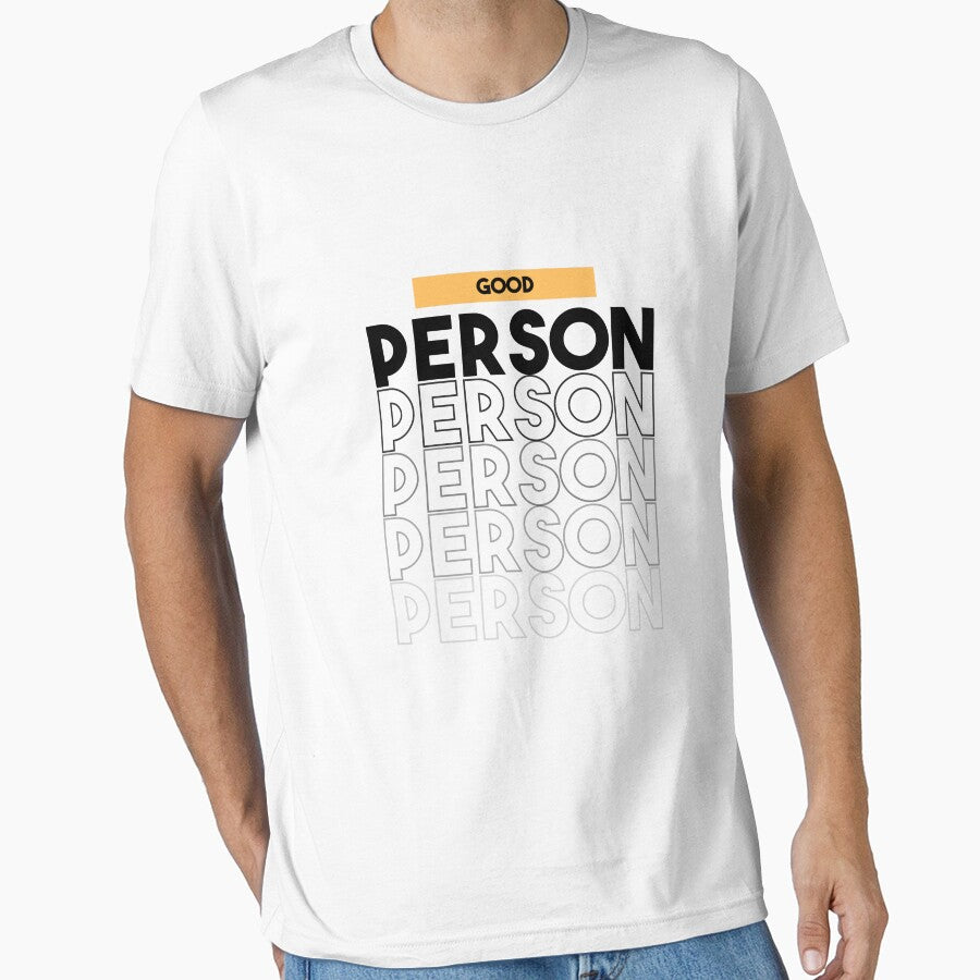 Typography of good person by artacalla