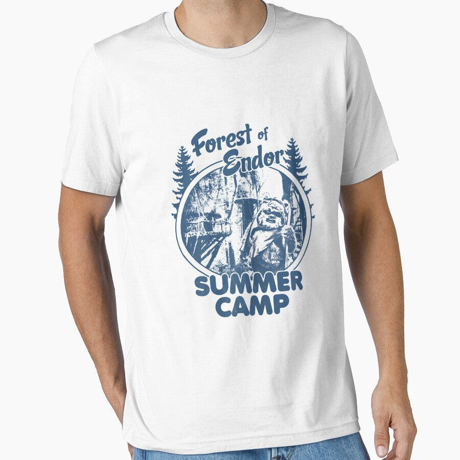 Wicket Ewoks Endor Forest Summer Camp T-Shirt by Luasnire12