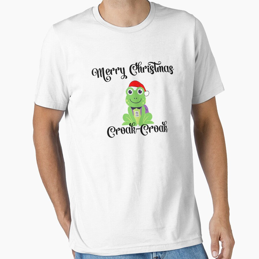 Adorable Christmas Frog by Worranarin