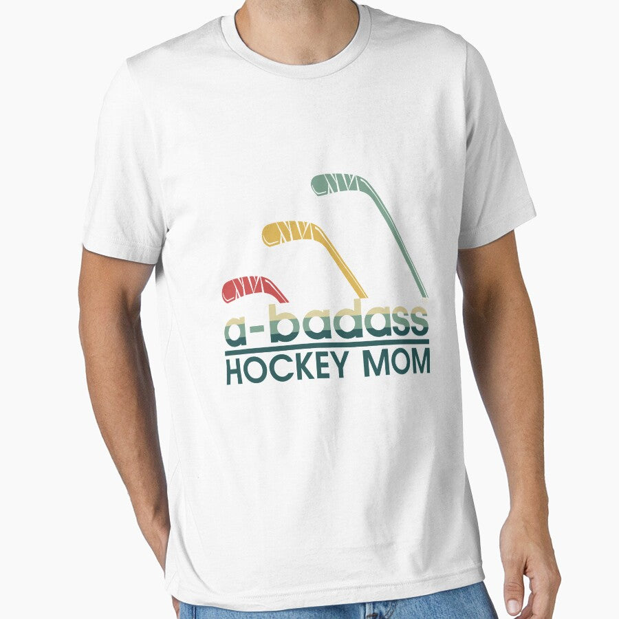 a-badass Ice hockey mom vintage by jentochicken
