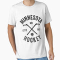 Distressed Minnesota MN Ice Hockey Sticks Vintage Gift by charylhtxra16