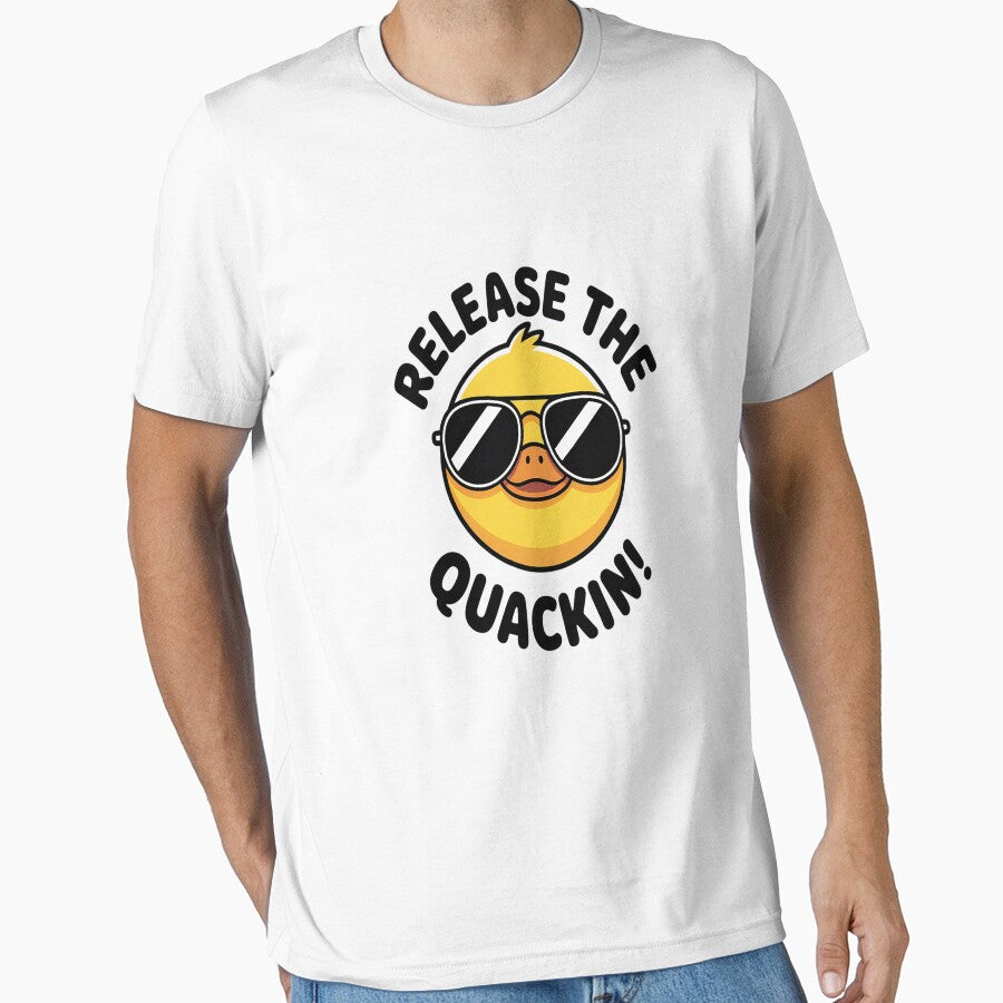Release The Quackin I Love Duck Lovers Yellow Duck by HaiharryCartoon