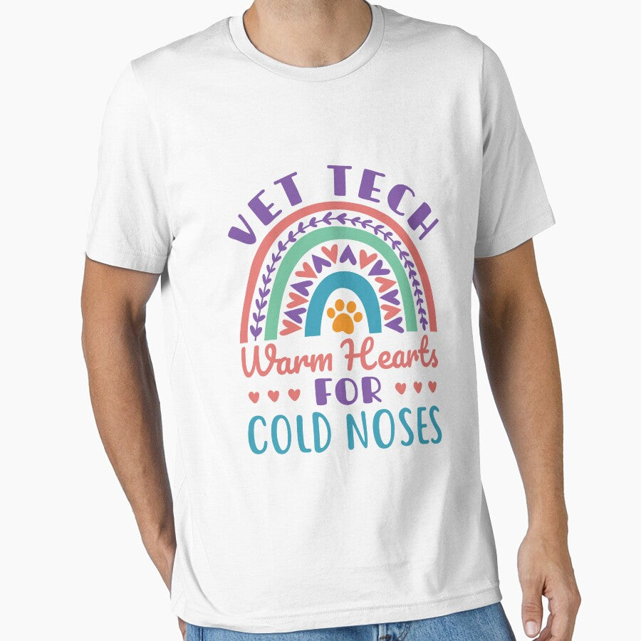 Vet Tech Warm Hearts for Cold Noses Veterinary Technician by jaygo