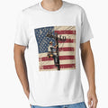 Lineman Electrical Wiremen Energy 4th Of July Vntage US Flag by Miumed