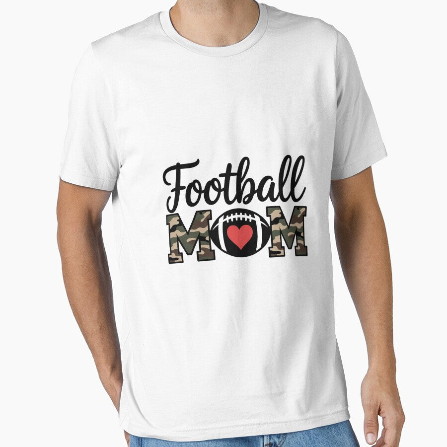 Football Mom Camouflage Football Love Football Player by ControlCenter