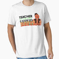Teacher Christmas Funny Teacher of Smart Cookies Cute Gingerbread Vintage by BestTee4You