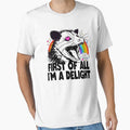 First Of All I'm A Delight Sarcastic Angry Opossum by gear-posters