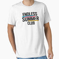 Endless Summer Club Vintage Distressed Streetwear Typography by DigitalArtx-com