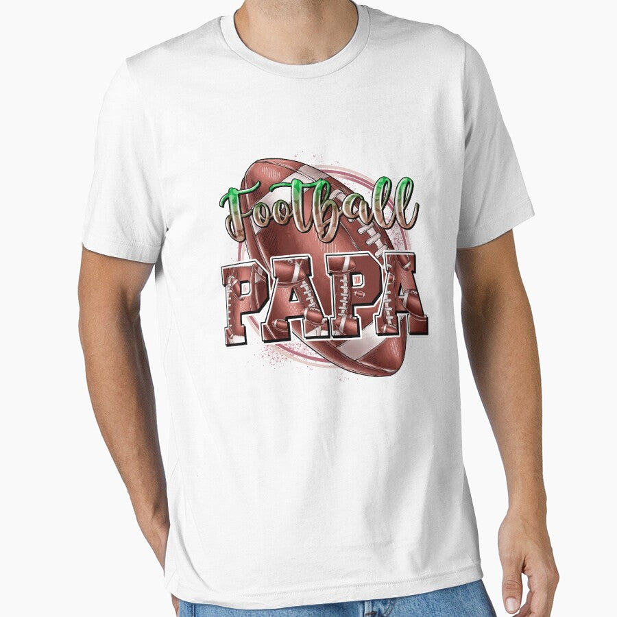 Football Papa game day Football season father's day by TrendySisters