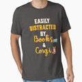 Fabulous gift for those who love books and corgi by PrintSparkDesigns
