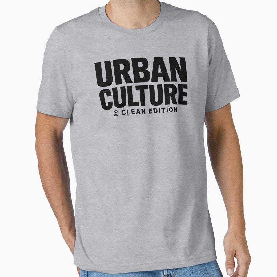 Urban Culture Clean Edition Minimalist Streetwear Typography by DigitalArtx-com