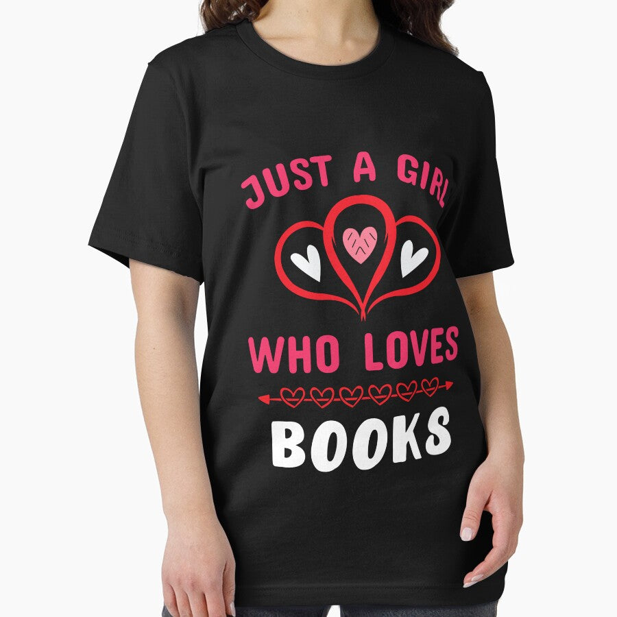 Reading  Addict  Saying ,Just  Girl Who Loves Books by remonss