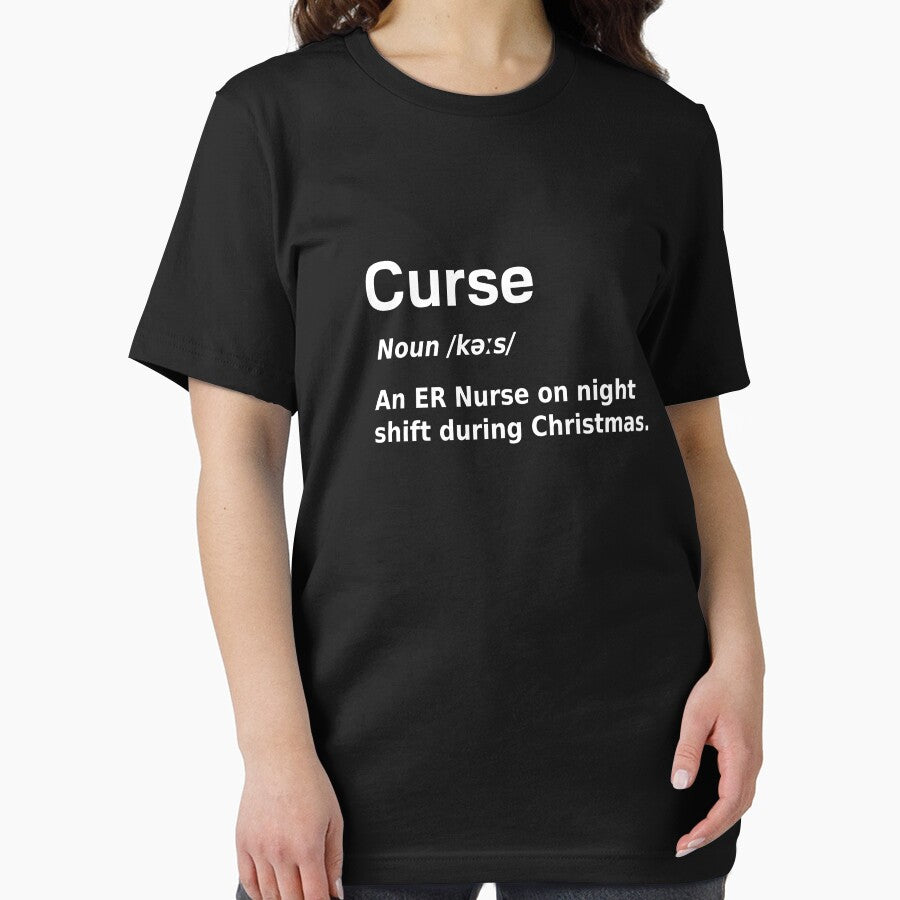 Christmas Nurse Curse Definition Funny by fantasticpud