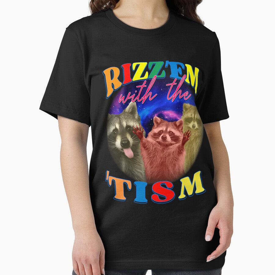 Autism Funny Rizz Em With The Tism Meme Autistic Opossum by AidanToma