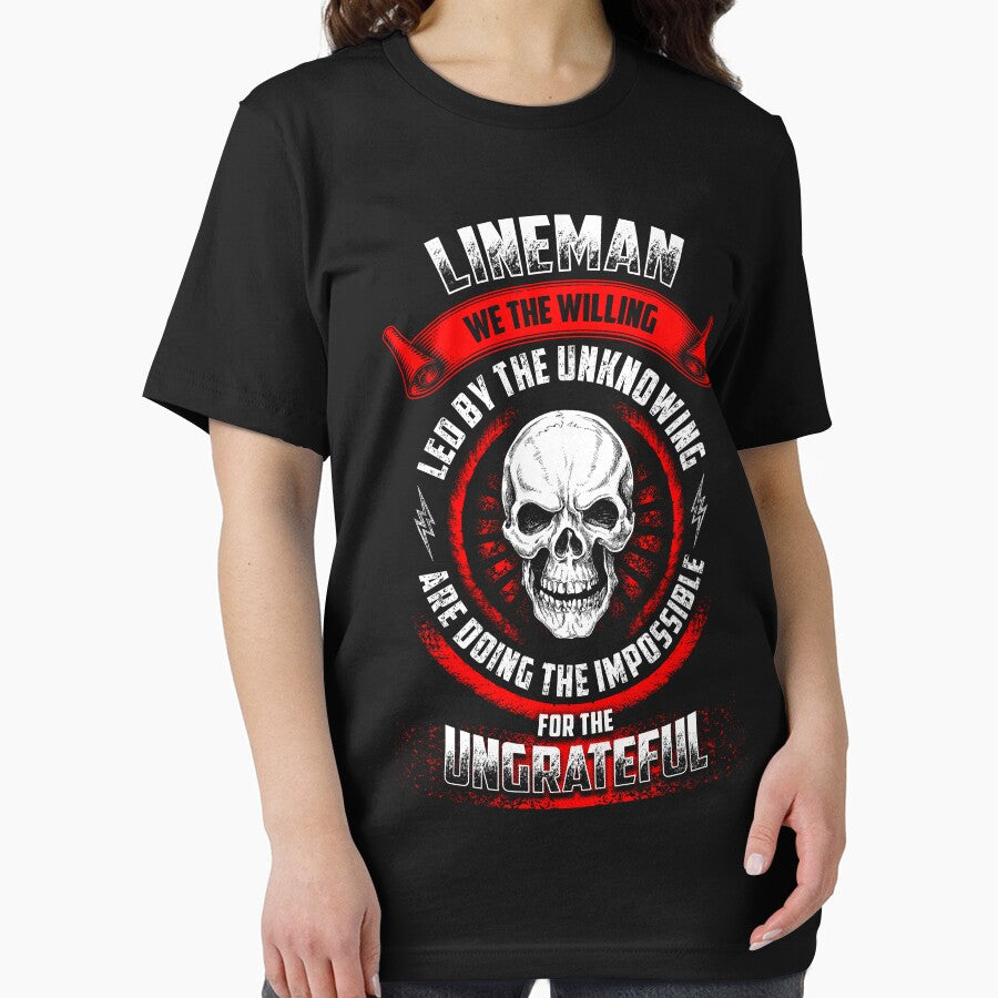 LINEMAN we the willing by todayshirt