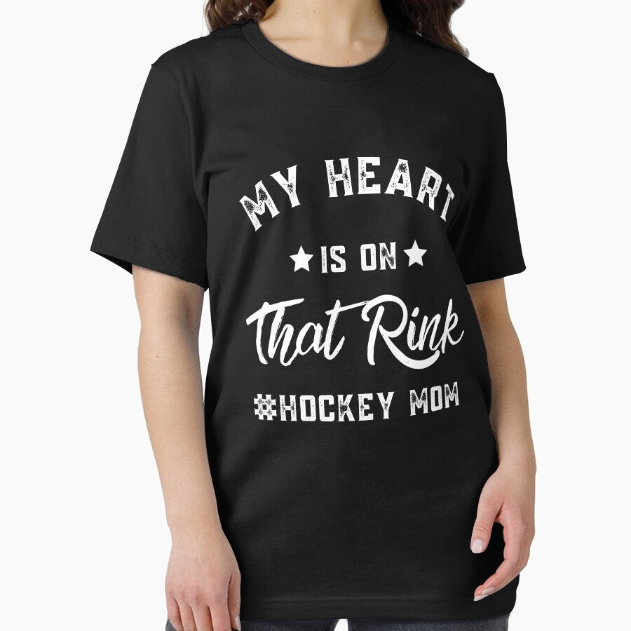 my heart is on that rink hockey mom by ReichBourne