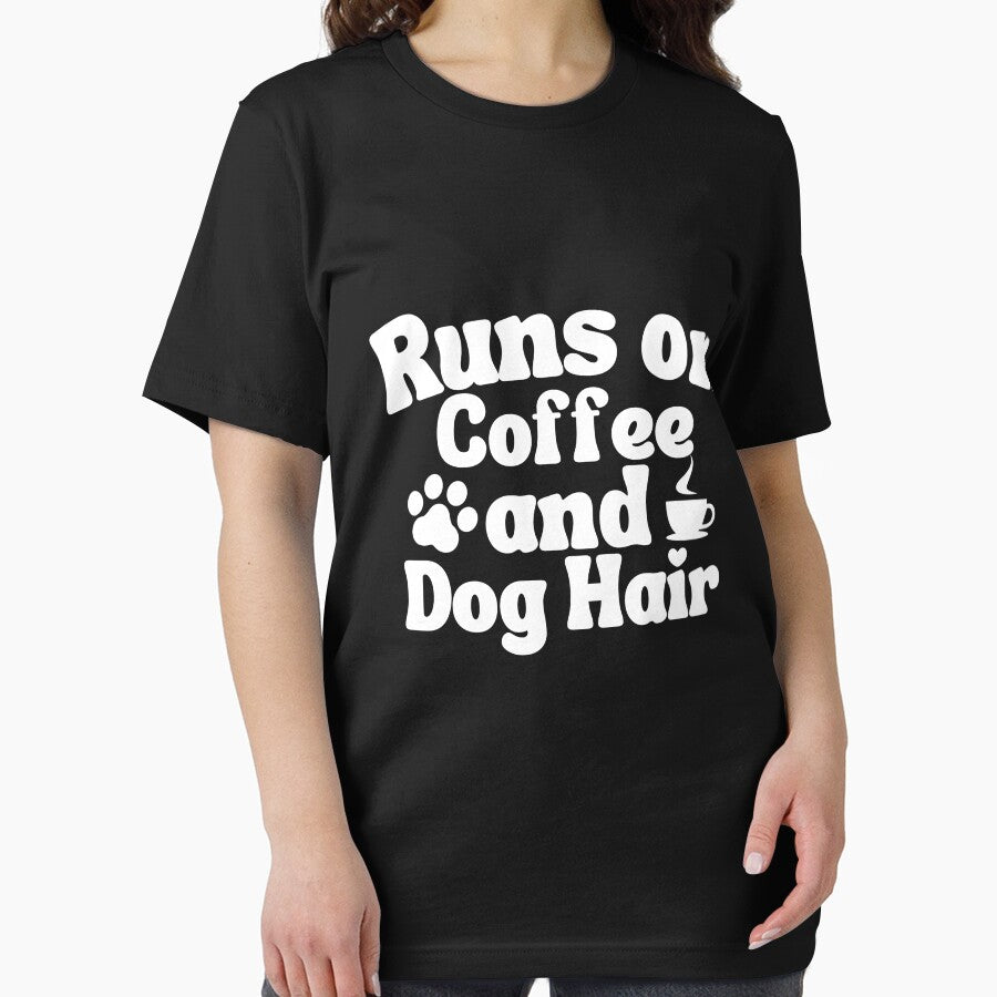 Rescue Dog Mom Runs on Coffee and Hair by klineart ★★★★★