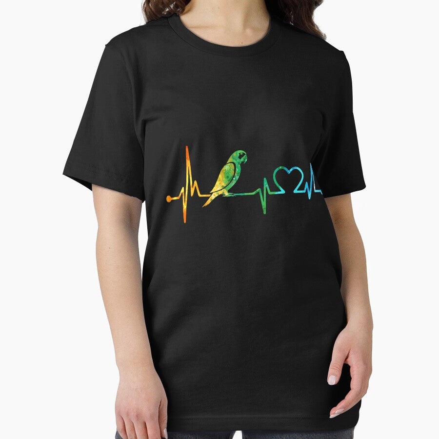 PARROT HEARTBEAT WATERCOLOR by WinghiDesign Unisex