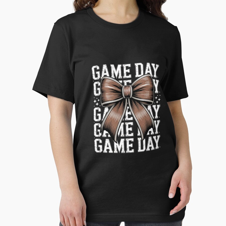 Game Day Football Bow Bolt Team Sport by velltoons