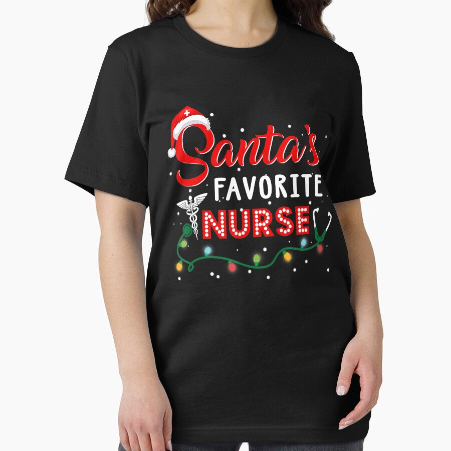 Santa's Favorite Nurse Nurse Christmas Nursing by JonathanJeffrey