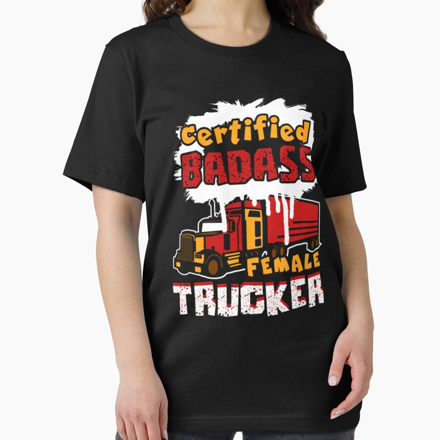 Certified Female Trucker by aryagiri