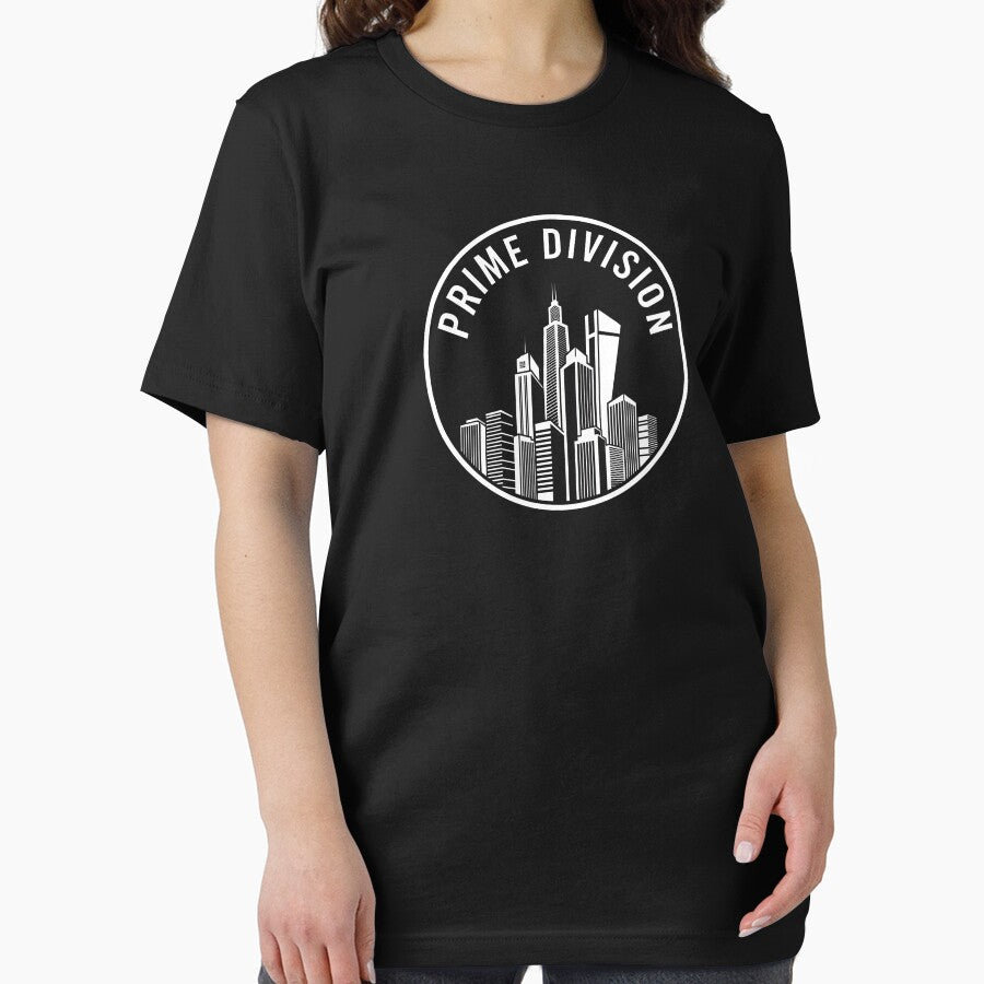 Prime Division Urban Skyline Circular City Emblem by DigitalArtx-com