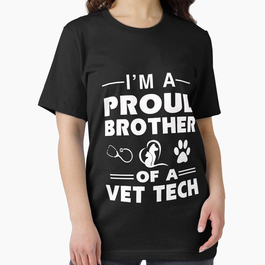 Perfect Shirt For Brother. Cool Gift From Vet Tech Siblings. by maingocanh