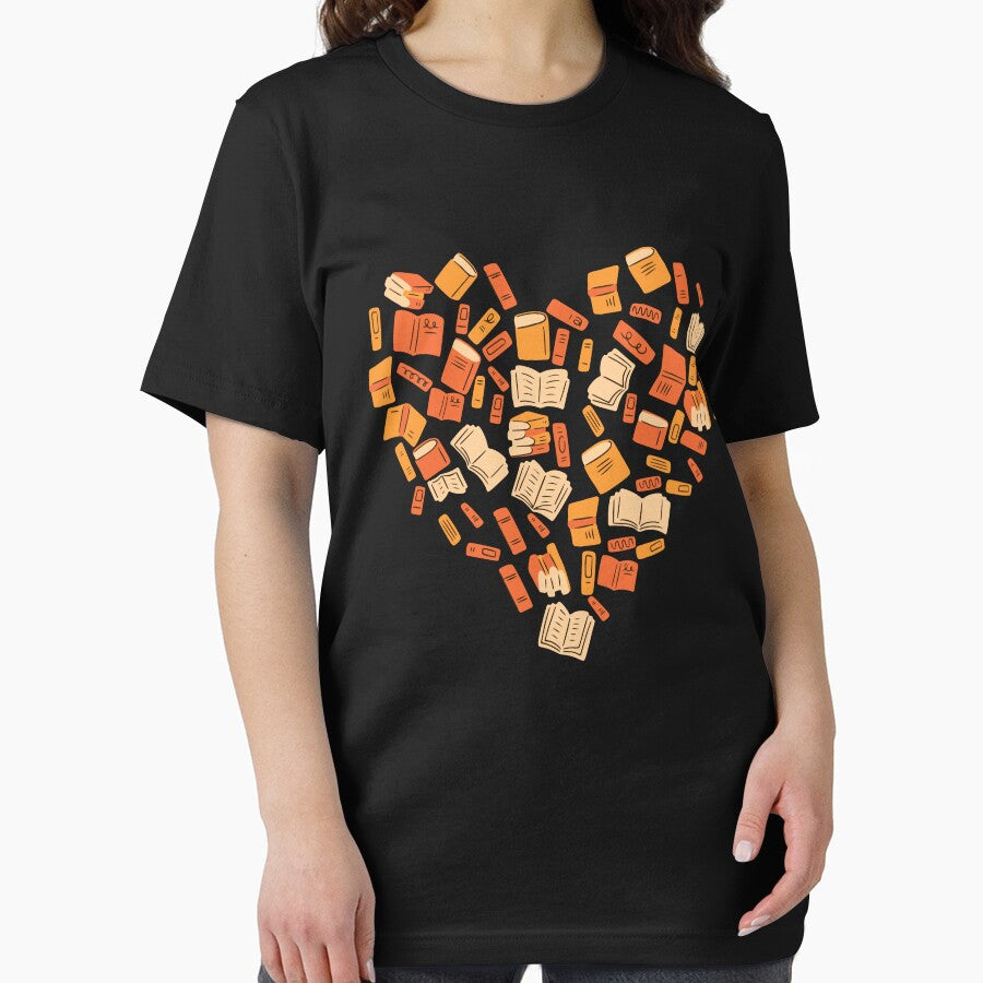 Books Heart Bibliophile Bookworm Book Lover Book Valentine Gear by DynamicDesign