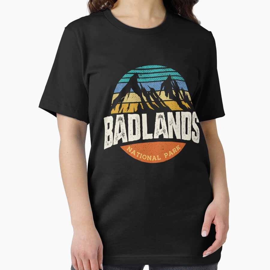 Badlands National Park Vintage Mountain Sunset by Sashakis