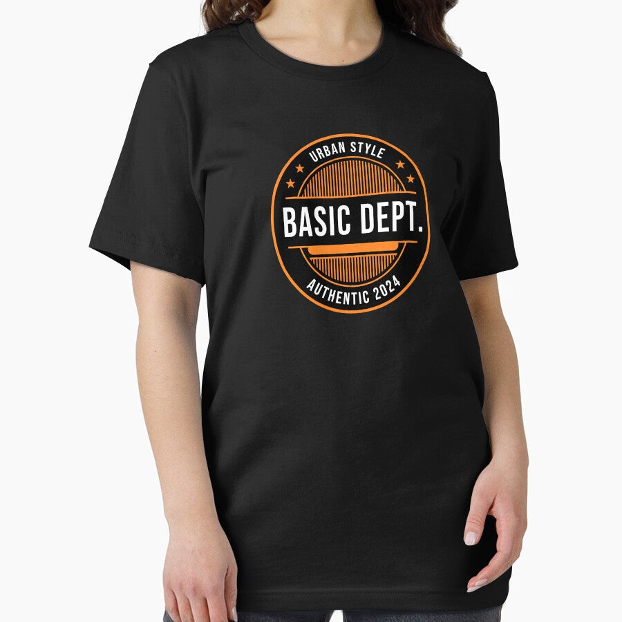 Basic Dept Urban Style Authentic Circular Badge Design by DigitalArtx-com