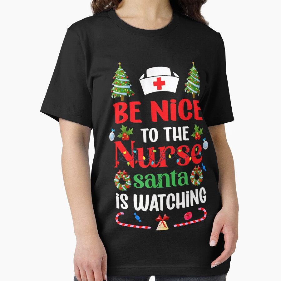 Nice Nurse The Retro To Watching Be is Christmas Nurse Vintage Santa Classic by FrankyTepper