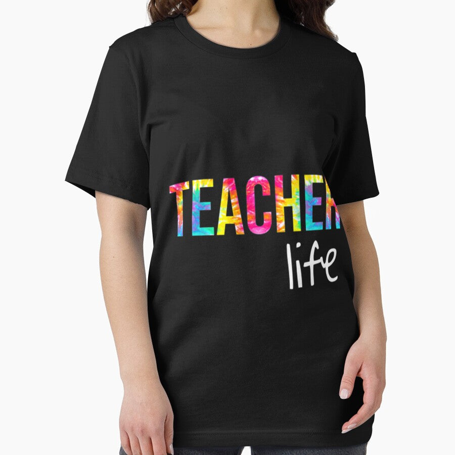 Tie Dye Teacher Life Pocket Back To School Teacher Gifts Premium by lovingfame7825