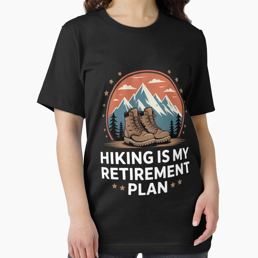 Hiking is My Retirement Plan, Funny Hiking by Morphologiona