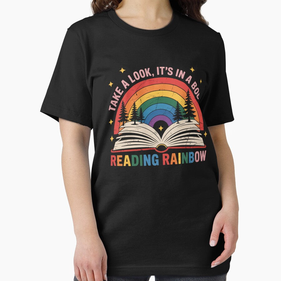 Reading Book Rainbow by SlogariArt