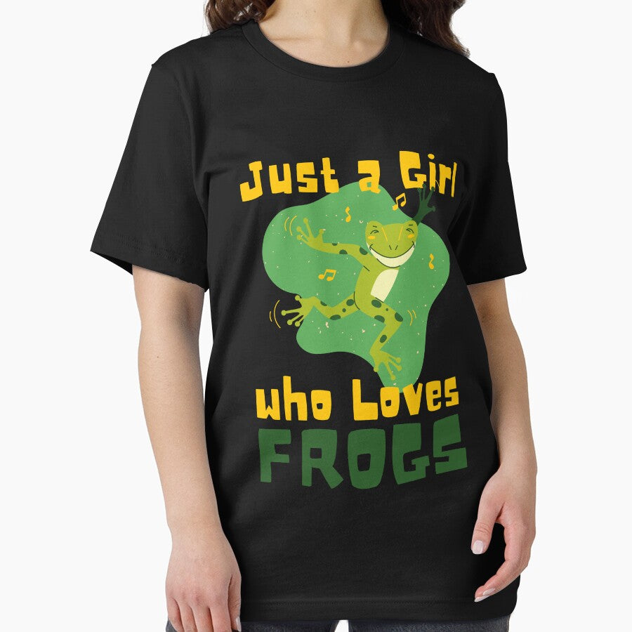 Just a Girl who loves Frogs - Funny Frog lover or forever funny people gift by LostTraveller