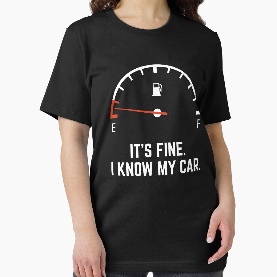 Car Gas Gauge On Empty Low Fuel Funny by GardNewerd