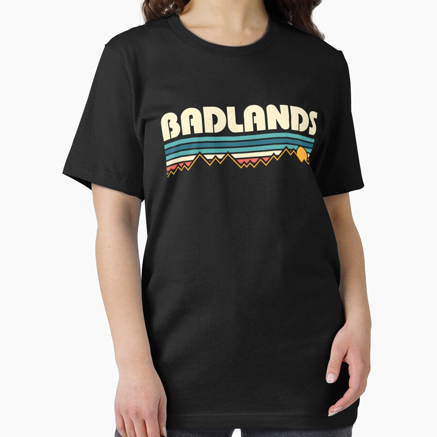 Badlands National Park Sunset Vintage 80s by Sashakis