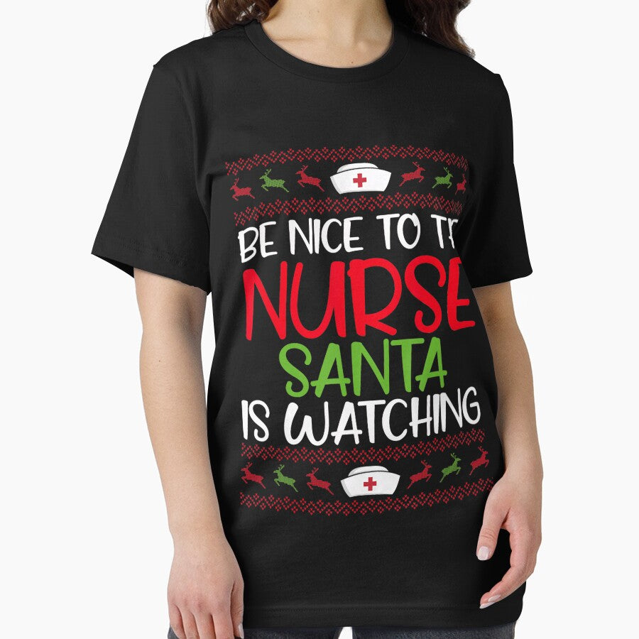 Christmas Classic Be Watching To Nurse Santa The Vintage is Nice Retro Nurse by FrankyTepper