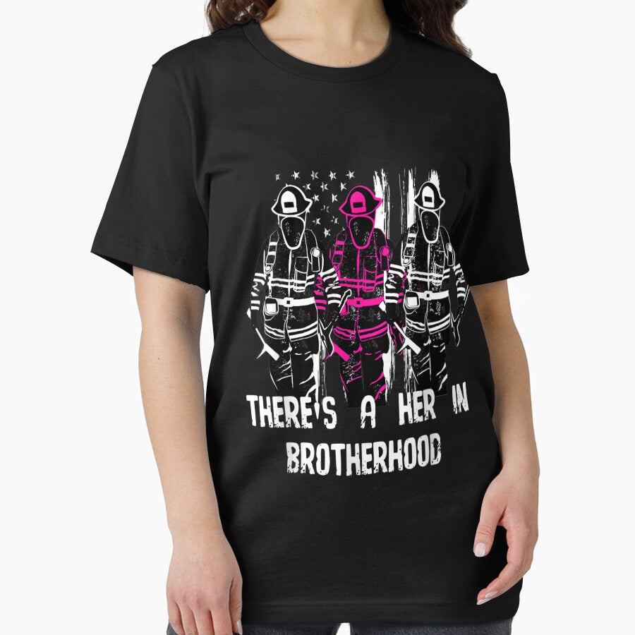 Female Firefighter Women Brotherhood Promotion by Isidroward