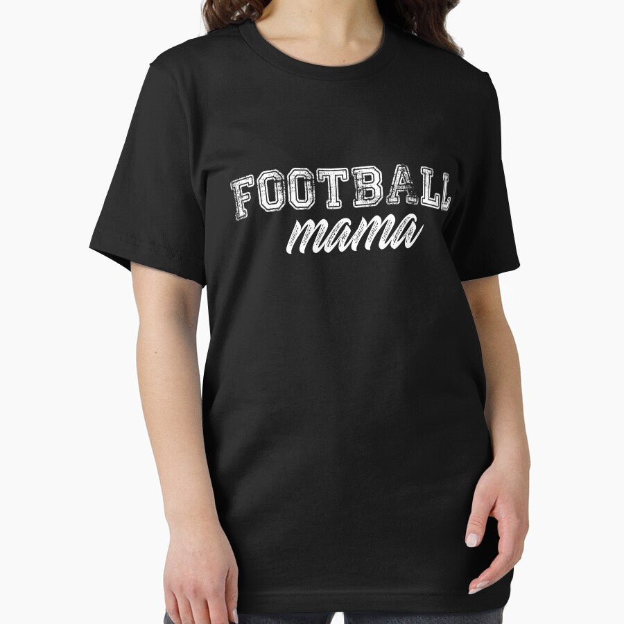Football Mama T shirt by Mill8ion
