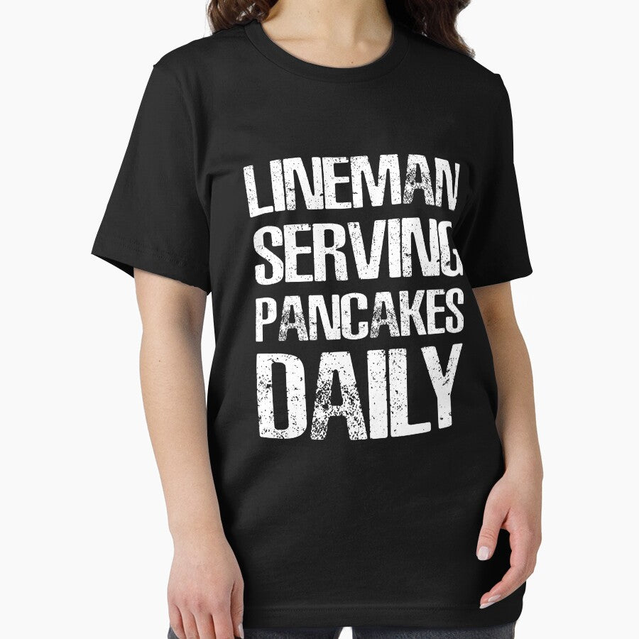 lineman serving pancakes daily by Ayalolo2020