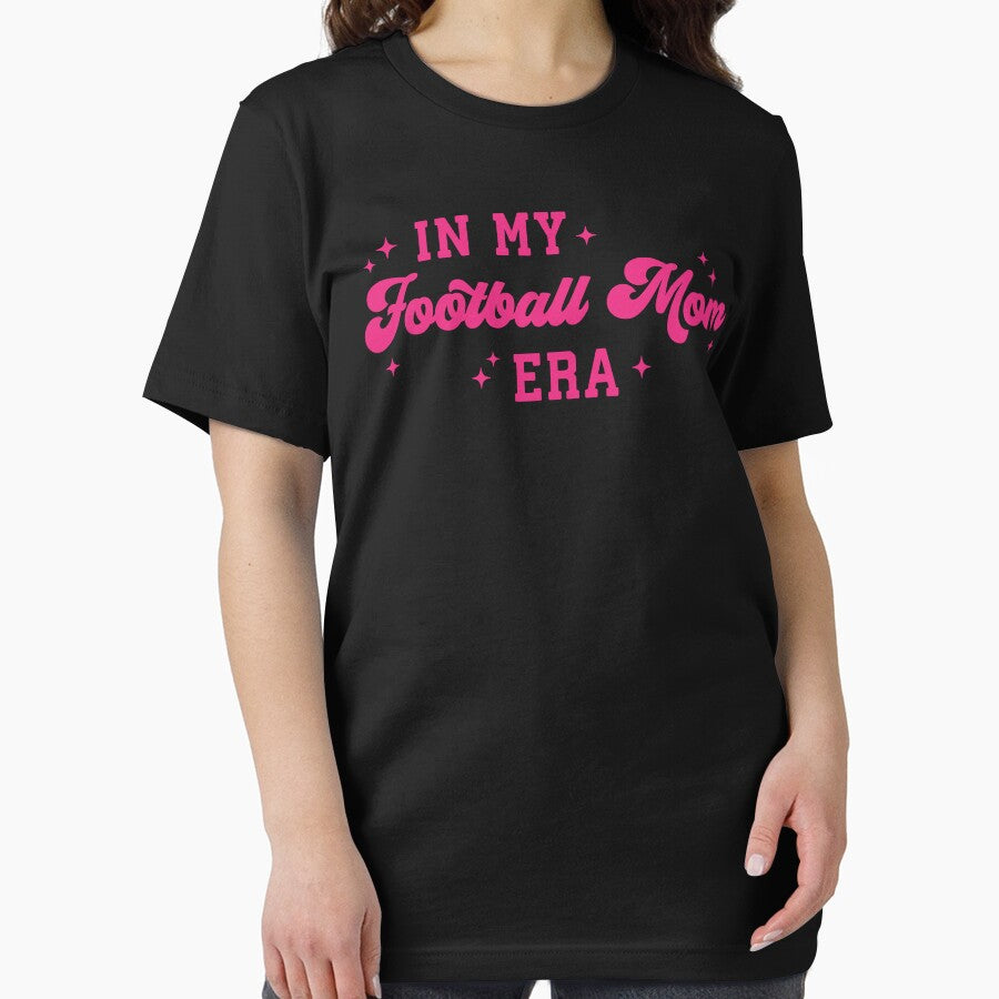 In My Football Mom Era Football Mama Sport Mom Gifts by KatherineCarine