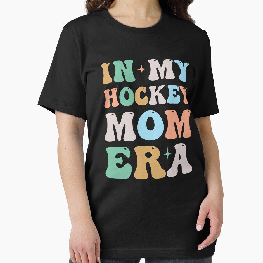 In My Hockey Mom Era Groovy Retro by WhistleCloset