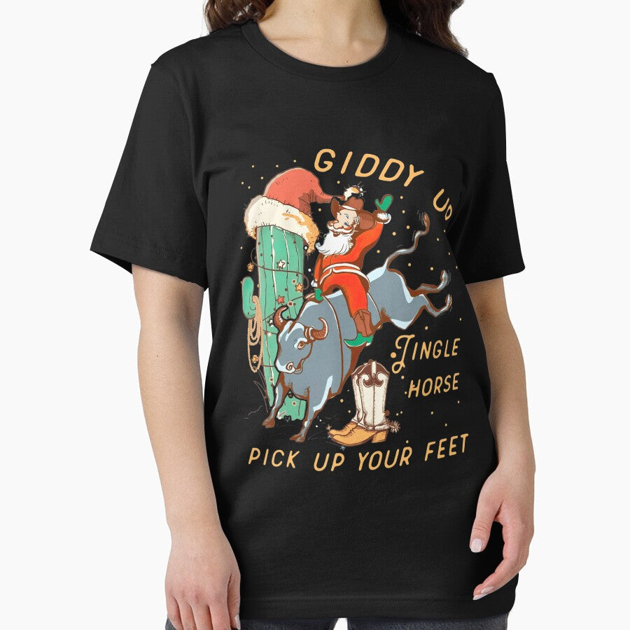 Giddy Up Jingle Horse Pick Up Your Feet Cowboy by NetlandWewerka
