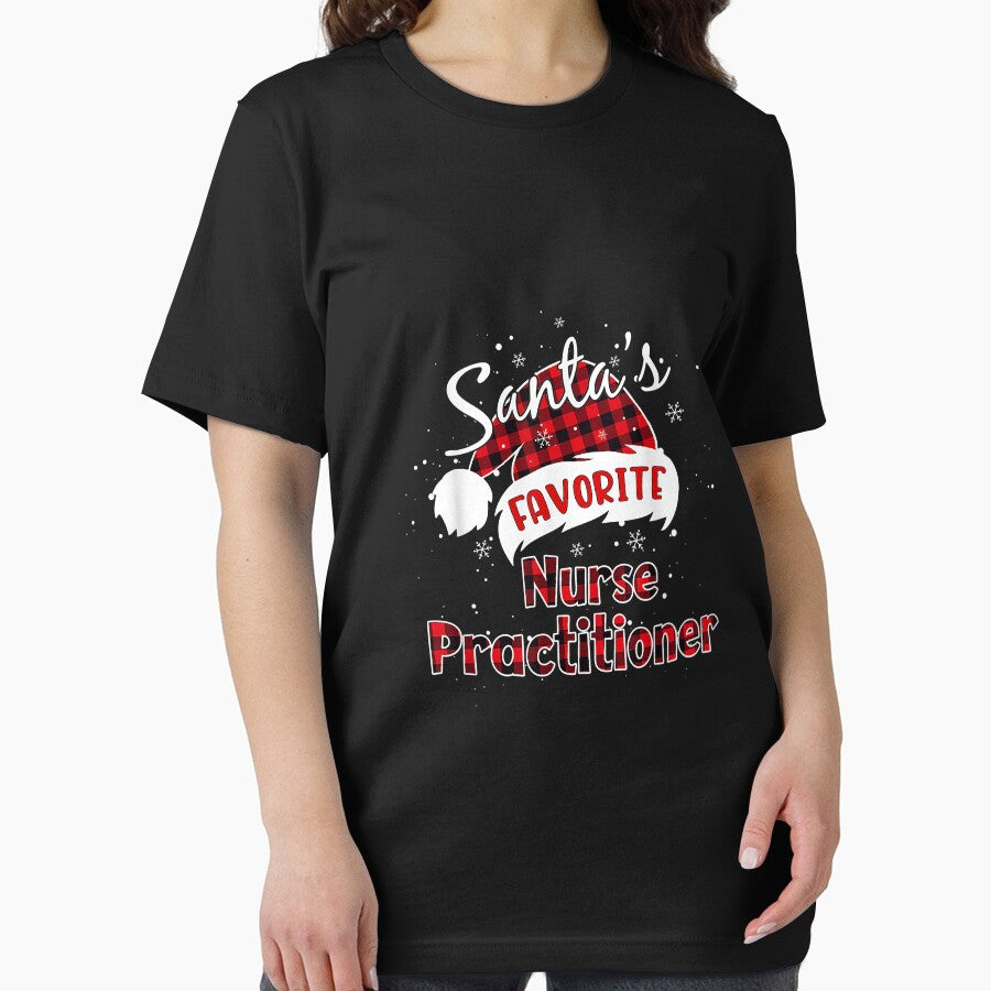 Funny Santa's Favorite Nurse Practitioner Christmas Pajama by JeffreyMCombs