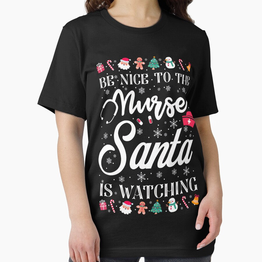 Nurse Vintage Nice Be Watching Classic Santa The Christmas To Nurse Retro is by FrankyTepper