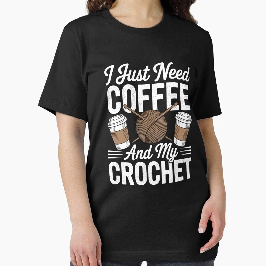 Coffee and Crochet Lover - Perfect Design for Crafters and Yarn Enthusiasts by Gogetgiggles